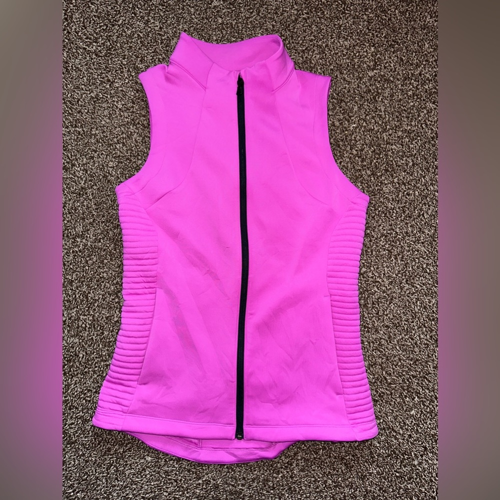 Honda pink Barbie vest - wind protection